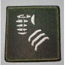 20th Armoured Infantry Brigade TRF full colour, woven, with Border, new