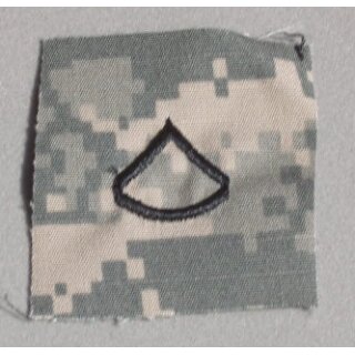 Private 1st Class  Rank Insignia, new Style Rank Insignia AT Digital, unsewn