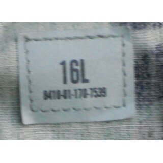 16 L, NSN 8410-01-170-7539, all Labels present
