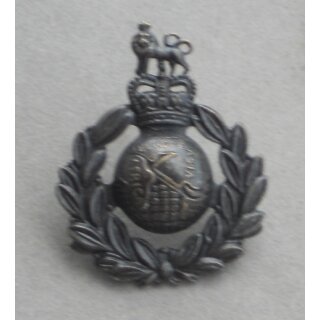 Cap Badge Royal Marines All Ranks, Bronzed, QEC, like new, NSN 8455-99-416-5492