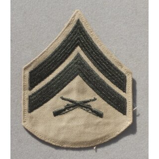 Corporal USMC Dienstrang Hemd, groß, neu