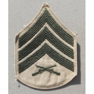 Sergeant USMC Rank Insignia Shirt, large, used
