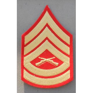 Gunnery Sergeant USMC Dienstrang Jacke, Dienst, groß, neu