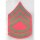 Gunnery Sergeant USMC Rank Insignia Jacket, Service, large, new, 1954-1959