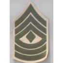 First Sergeant USMC Rank Insignia subdued on sand, used