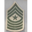 Master Sergeant USMC Rank Insignia subdued on sand, new
