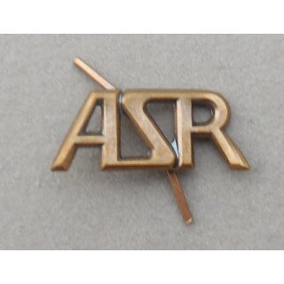 Letters, Slovakia, bronze ASR - Armády Slovenskej Republiky, Armed Forces of the Slovak Republic