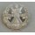The Liverpool Scottish Cap Badge Other Ranks, WM, 1937-1967, The Queens Own Cameron Highlanders
