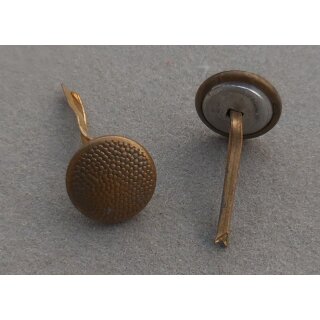 Police Buttons, from 1975 on Cap Button, Split Pins, 12mm, used