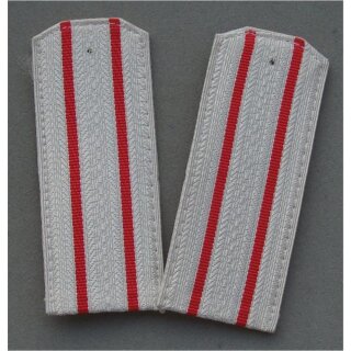 Motor Rifles Shoulder Boards, red Field Grade Officers, Shirt, white