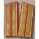 Motor Rifles Shoulder Boards, red Field Grade Officers, Shirt, white