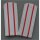 Motor Rifles Shoulder Boards, red Field Grade Officers, Shirt, white