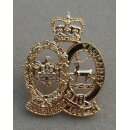 201 (Herts & Beds Yeo) Parachute Battery, RA (V) Kragenabzeichen Mannschaft, Alu, QEC, Paar, neu, NSN 8455-99-517-5530