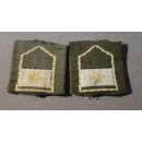 Rangschlaufen, Österreich, oliv, 1980-2002 Vizeleutnant