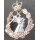 Royal Army Dental Corps Kragenabzeichen Mannschaft, Alu, QEC, single, linker Kragen