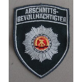 Protection Police (Schutzpolizei) Patch, VoPo For Outer Garment