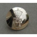 The Green Howards Buttons Brass, QVC, 24L - 15mm, new
