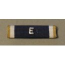 Navy "E" Ribbon Ribbon Bar Slide mit Auflage