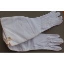 Paradehandschuhe mit Stulpen, wei&szlig; Gr&ouml;&szlig;e 13