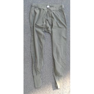 Unterhose, lang, oliv Größe 6