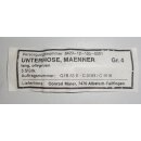 Unterhose, lang, oliv Größe 5