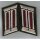 Staatssicherheit, Kragenspiegel Manschaft, graue Litze genäht, spitzer Winkel, ca.1960-65