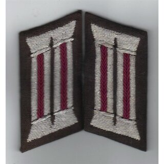 Collar Patches of the State Security Officer, Machine woven, for Duty Tunic, 1956-65