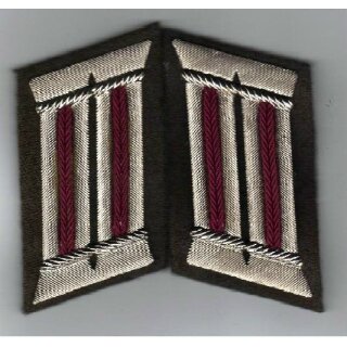 Collar Patches of the State Security Officer, Metal Attachment, 1966-90