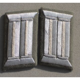 Collar Patches of the Motor Rifles Officer, hand made, flat Angle, for double breasted Tunic, 1958-62
