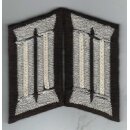 Collar Patches of the Motor Rifles Enlisted, grey sewn...