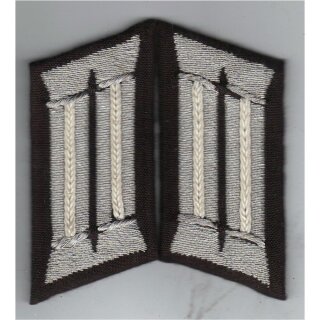 Collar Patches of the Motor Rifles Officer, Machine woven, for Duty Tunic, 1956-65