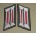 Collar Patches of the Artillery Enlisted, sewn Braid, flat Angle, ca. 1964-60