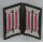 Panzer Kragenspiegel Manschaft, graue Litze genäht, flacher Winkel, ca.1956-60