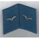 Collar Patches of the Air Force Officer, Sub Lieutenant - Captain, Aluminium Duty Uniform, 1956-65