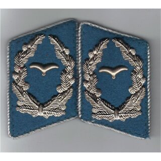 Collar Patches of the Air Force General, handmade, sytetic fiber, 1956-61