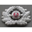 Cap Badge for Officers 2. Type, 1 Part Construction, red...