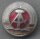 Silver Cap Cocade Non magnetic Metal, Nickel plated