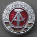 Silver Cap Cocade Iron, Nickel plated, magnetic