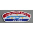 Upper Mohawk Council Abzeichen BSA Voll gestickt, gebraucht