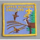 Upper Mohawk Council 1970 Abzeichen BSA Voll gestickt,...