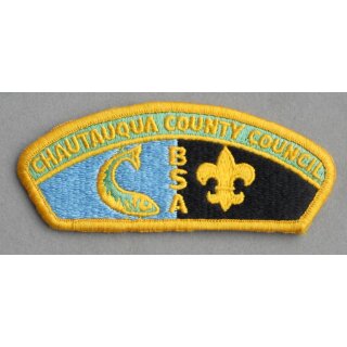 Chautauqua County Council BSA Patch fully embroidered, like new