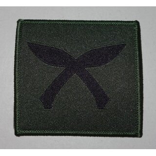 Gurkha Brigade TRF getarnt, oliv, gewebt, mit Rand, neu