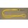 Fangleine, Lanyard, gelb mit Karabinerhaken