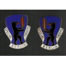 Special Troops Berlin, DUI, Crest #7, Bär nach rechts schauend, Poellath, goldfarben, hellblau