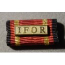 Ordensband Einsatzmedaille, Bundeswehr Bandschnalle, Operation Amber Fox (Nordmazedonien), bronze