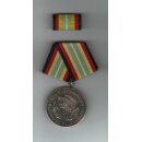 Medaille f&uuml;r treue Dienste in der NVA, silber 150f,...
