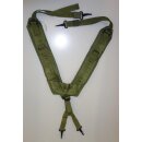 Koppeltragegestell, Suspeners, Field, LC-2, ALICE vor 1975, sehr gut, Stempel gut lesbar, pink