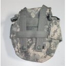 Feldflaschen- / Mehrzwecktaschetasche,  UCP-Camo gebraucht, gut bis sehr gut, Verschluss beschädigt aber nutzbar, orange