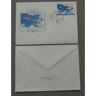 Ersttaggsbriefe, Sowjetunion #478, 16.V.1979, 1x 3K, Aeroflot Flugzeug Jak-42