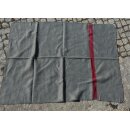 MfS / Stasi Blanket, grey new Style with red Stripe, new